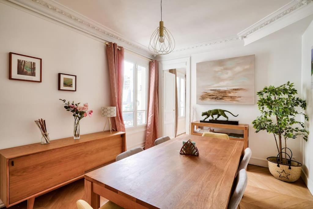 Superbe Appartement A 2 Min A Pied De La Station De Metro Párizs Kültér fotó
