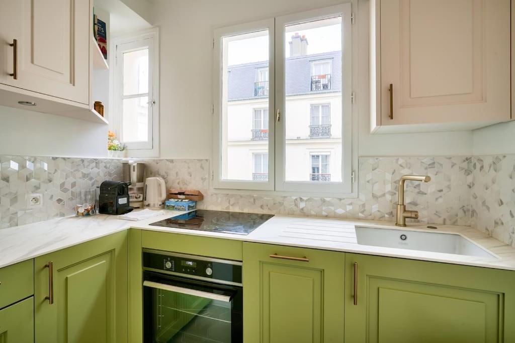 Superbe Appartement A 2 Min A Pied De La Station De Metro Párizs Kültér fotó