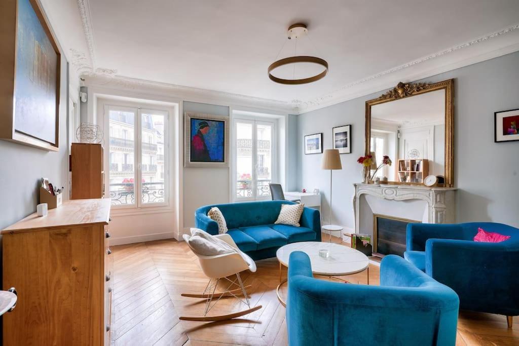 Superbe Appartement A 2 Min A Pied De La Station De Metro Párizs Kültér fotó